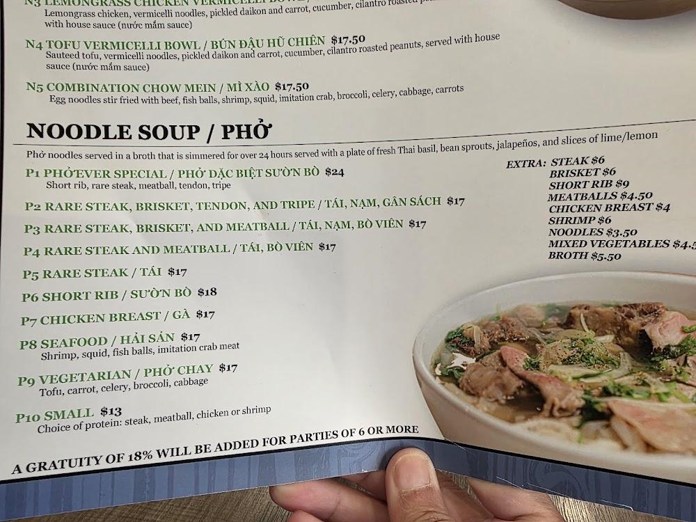 PhoEver Vietnamese Cuisine Menu image 4